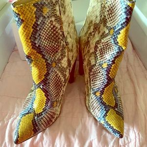 Steve Madden Python boots